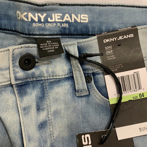 DKNY Light Blue Jeans NWT 👖 💙 - Picture 4 of 7